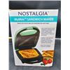 Image 2 : Nostalgia MyMini Sandwich Maker with Non-Stick Surface