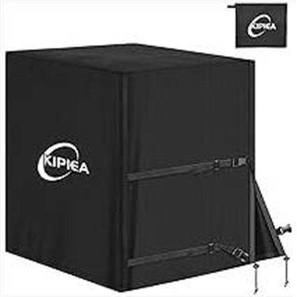Kipiea Heavy Duty Air Conditioner Cover for Outside Units, 24in x 24in x 30in