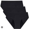 Image 1 : Neione Women’s Period Underwear 3-Pack, MP213-BK, 2XL Size
