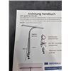 Image 2 : Adjustable Dual-Bar LED Desk Lamp with Flexible Neck, 122-Inch Height