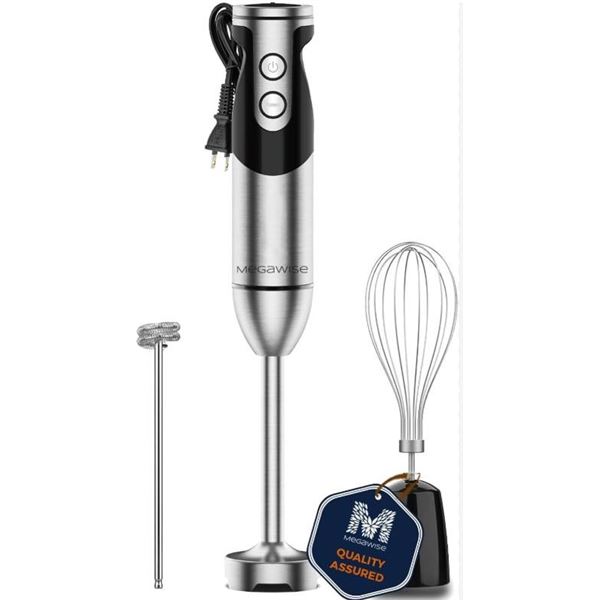 Megawise 3-in-1 Hand Blender Model CL-2021 With Attachments