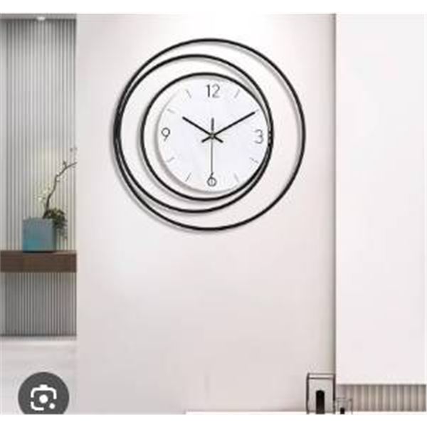 Wall Clock Model N230-40A with White Face and Minimalistic Design