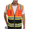 Image 1 : ArcRidge SV432 Two-Tone Reflective Safety Vest, Class 2, Size Large