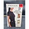 Image 2 : Tahari Smooth Seamless T-Shirt, 2-Pack, Size M/M