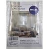 Image 3 : Miulee Sheer Curtain Panels, 54×108 in, White – lot of 2