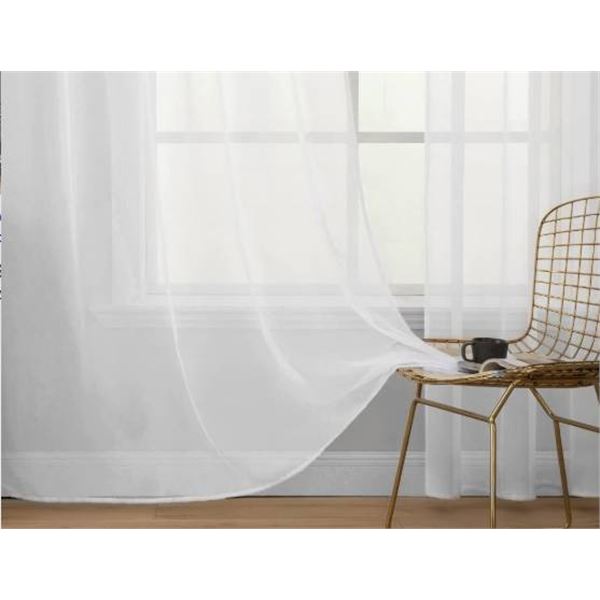 Miulee 2 Panels Solid Curtains, 54” x 120” Each, Made in China