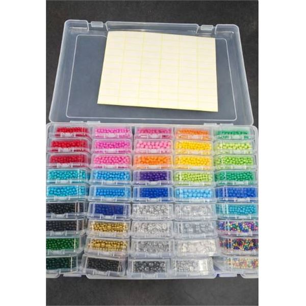 Large Multi-Compartment Organizer – Craft Storage,Beading,JewelryMaking… **Beads N