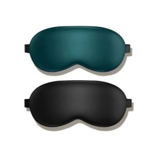 Silk Eye Masks for Sleeping with Adjustable Straps (Pack of 2)