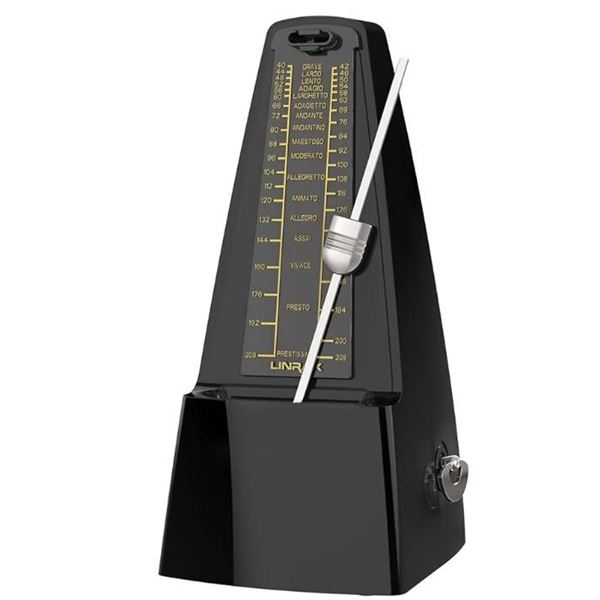 Linrax M1 Mechanical Metronome in Black Finish