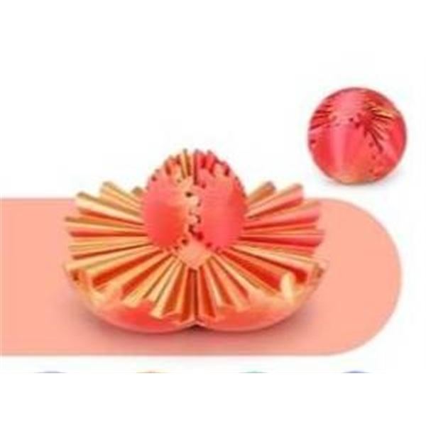 Gear Ball Mechanical Puzzle Toy with Rotatable Gears