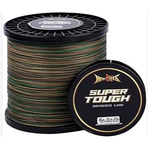 Hercules Super Tough Braided Line 30LB, 500 Yards, 4 Strands