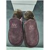 Image 3 : Nuknuuk Men’s Todd Brown Size 10 Slippers with Faux Fur Lining