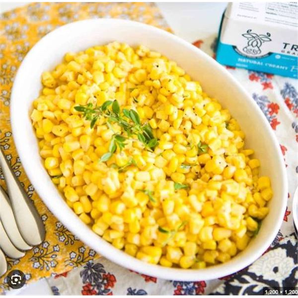 Frozen Corn Kernels, 2 Kg Bag