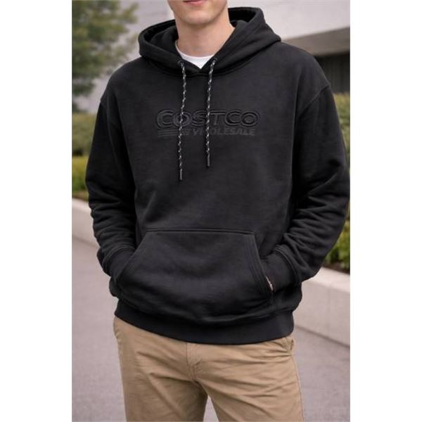 Kirkland Signature Black Hoodie, Men’s L / Ladies’ XL Size