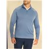 Image 1 : Greg Norman Collection Quarter-Zip Pullover, M/M Size, Blue