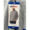 Image 4 : 32 Degrees HEAT Gray Lightweight Hoodie with Full Zip – Size L/G