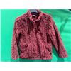 Image 3 : 3p Heat S/P Faux Fur Jacket in Red