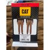 Image 2 : CAT Fleece Lined Canvas Pant, 34×30, Model 1640007