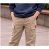 Image 1 : Levis Cargo Jogger Pants for Kids, Size 7, Beige