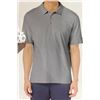 Image 1 : Kirkland Signature Men’s Polo Shirt, Size M, Gray