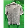 Image 4 : Kirkland Signature Men’s Polo Shirt, Size M, Gray