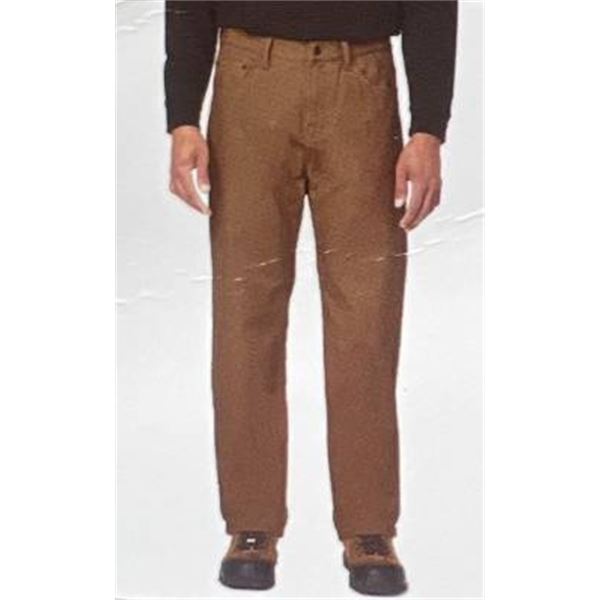 CAT Fleece Lined Canvas Pant, Size 38 x 30, Multi