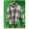 Image 2 : Boston Traders Plaid Hooded Coat, Size XXL/TTG, with Sherpa Lining