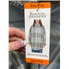 Image 3 : Boston Traders Plaid Hooded Coat, Size XXL/TTG, with Sherpa Lining