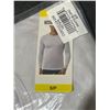 Image 3 : SP Gildan Heat Long-Sleeve Shirts, White and Gray, Size Small