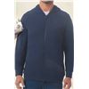 Image 1 : 32 Heat L/G Full-Zip Hooded Jacket in Blue