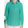 Image 1 : Ted Baker Women’s Turquoise Long-Sleeve Shirt, Size Medium