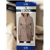 Image 2 : DKNY Women’s L/G Belted Coat in Beige