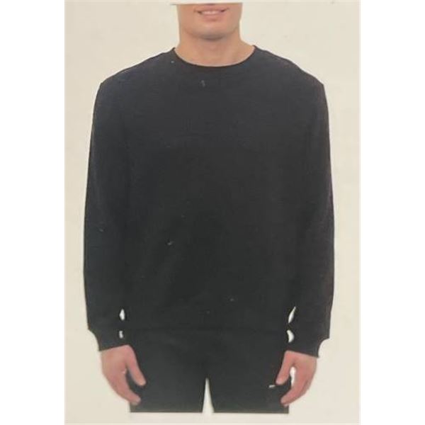 Bench Black Long Sleeve Pullover Sweatshirt, S/P Size