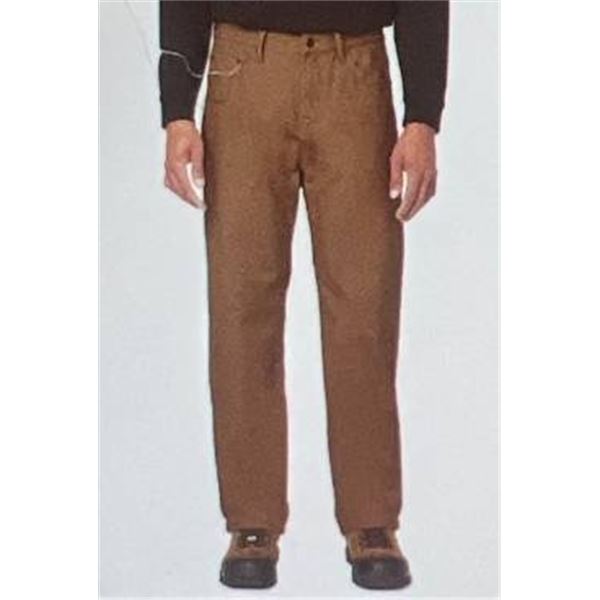 CAT Fleece Lined Canvas Pants, Size 30×34, Model 1640095