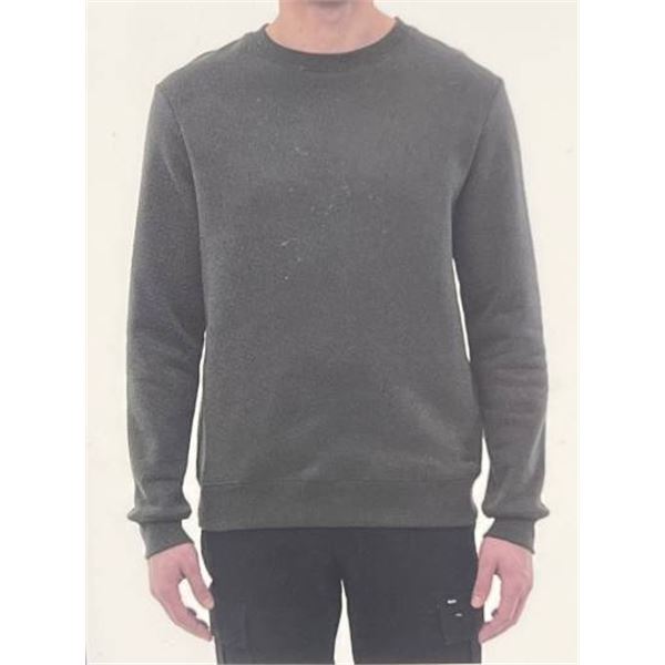 Bench L/G Crewneck Sweatshirt in Heather Gray