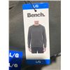 Image 2 : Bench L/G Crewneck Sweatshirt in Heather Gray