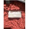 Image 3 : 32 Degrees Heat Women’s Plush Cable Knit Jacket, Maroon, Size M