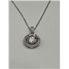 Image 4 : $1680 APPRAISED 2.00 CARAT SOLITAIRE PENDANT & CHAIN SET