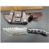 Image 2 : Poshland TR-1168 Custom Handmade Damascus Steel 10 Inches Tracker Knife – Perfect Grip Blac