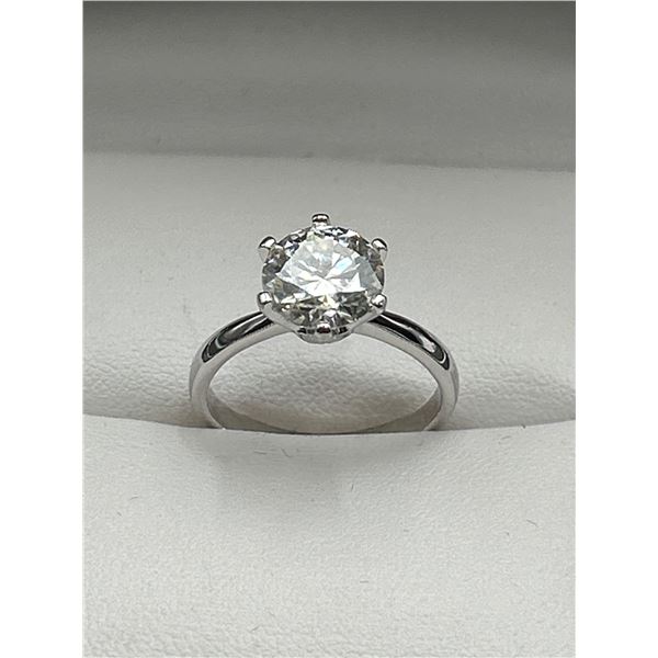 $1710 APPRAISED 3.00 CARAT SOLITAIRE RING