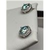 Image 2 : $1375 APPRAISED 2.00 CARAT SOLITAIRE EARRING SET