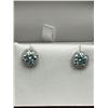 Image 4 : $1375 APPRAISED 2.00 CARAT SOLITAIRE EARRING SET