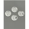 Image 1 : 4 One-Gram Fine Silver Liberty .999  Coins