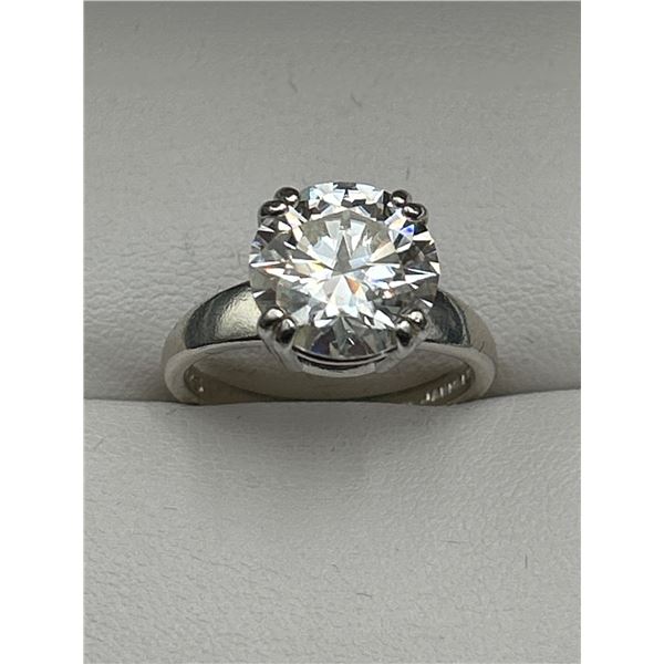 $2925 APPRAISED 5.00 CARAT SOLITAIRE RING