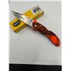 Image 4 : Buck Knives Bantam BLW Model 285 with Orange Camo Handle