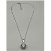 Image 2 : $5150 APPRAISED 5.00 CARAT SOLITAIRE PENDANT & CHAIN