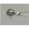 Image 3 : $5150 APPRAISED 5.00 CARAT SOLITAIRE PENDANT & CHAIN