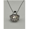 Image 4 : $5150 APPRAISED 5.00 CARAT SOLITAIRE PENDANT & CHAIN