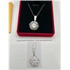 Image 7 : $5150 APPRAISED 5.00 CARAT SOLITAIRE PENDANT & CHAIN