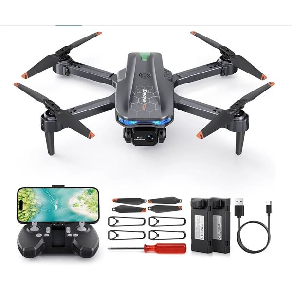 Ferietelf T29 Foldable Drone with Camera RC Quadcopter